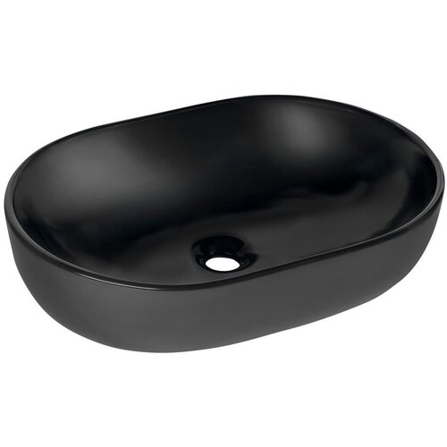 Sapho Crni keramički umivaonik 60,5x42 cm Caleo &amp;ndash; Slike