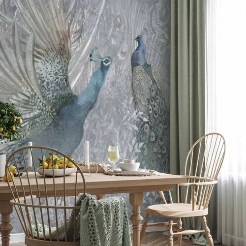  Foto tapeta - Peacocks Dancing - Second Variant 250x175 Premium Cene