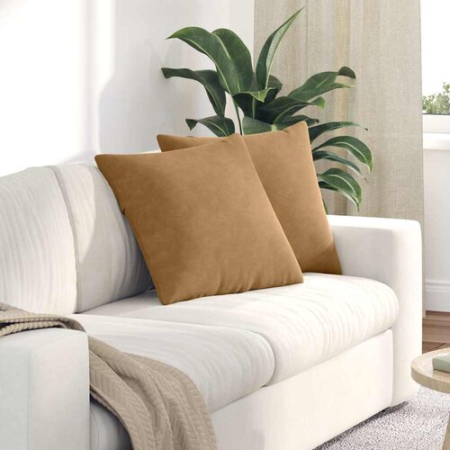  Jastučići za sofu 2 pcs Smeđa 50 x 50 cm Kordura tekstil Cijene