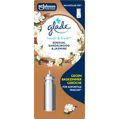 Glade Touch & Fresh polnilo za mini razpr&scaron;ilo "Sensual Sandalwood & Jasmine" - 10 ml Cene