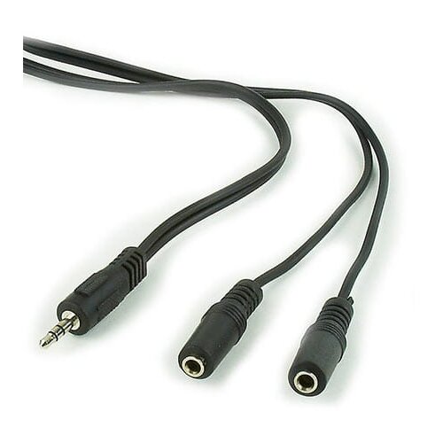 Gembird Electronics Ltd Audio kabl spliter, 3,5mm stereo to 2&times;3,5mm stereo, 5m, GEMBIRD CCA-415, black Cijene