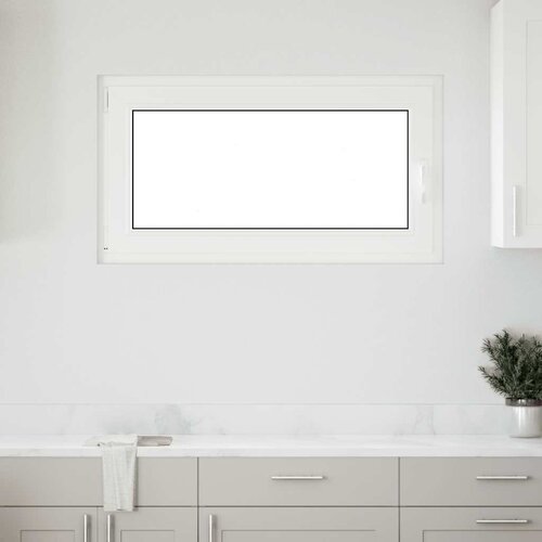 vidaXL Podrumski prozor "RISOR" 110x70 cm Okretno-nagibni DIN lijevi bijeli Cijene