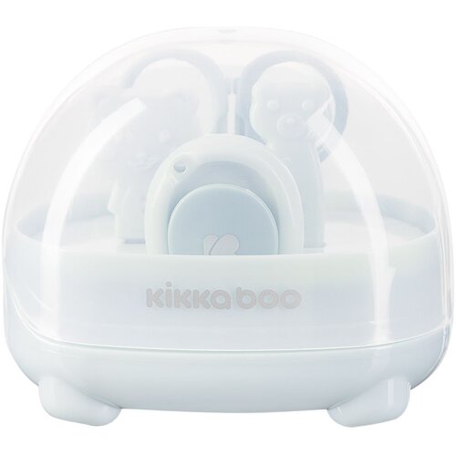 Kikka Boo manikir set za bebe 4 dela Bear blue Slike