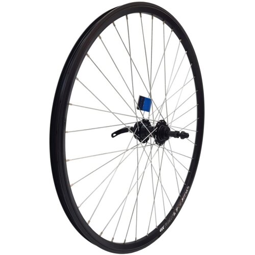  Zadnji kotač 27.5" (584mm) Crna glava navoj - Disk/6 Vijaka - Stezač,6/7BR, Obruč dvostjenski-Dragon, Crni Cijene