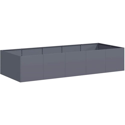 Maison Chic Cvetlični Lonec - Cvetlično korito antracit 200x80x40 cm Jeklo, (21789537) Cene