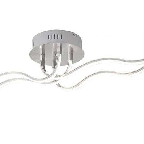 Just light. 15126-55 - led plafonski luster wave LED/29,4W/230V hrom Slike