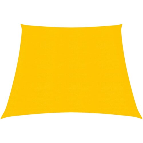 vidaXL Senčno jadro 160 g/m² rumeno 3/4x2 m HDPE, (20609396) Cene