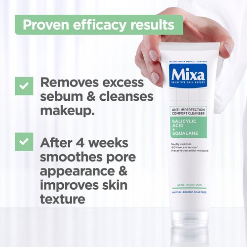 Mixa Gel za či&amp;scaron;ćenje protiv nepravilnosti 150 ml Slike