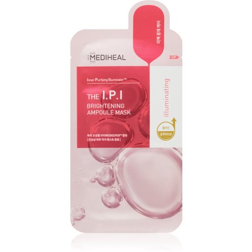 Mediheal Ampoule Mask The I.P.I sheet maska za blistav ten s hranjivim učinkom 27 ml Slike