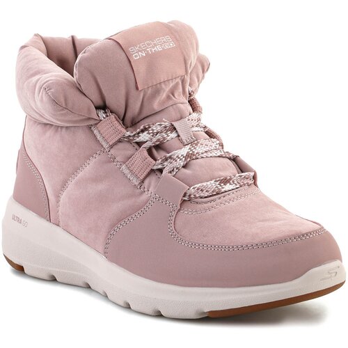 Skechers Polškornji Glacial Ultra - Trend Up 144194-MVE Mauve Rožnata Cene