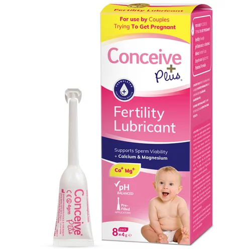 Conceive Plus fertility lubricant pre-filled applicators 8x4g