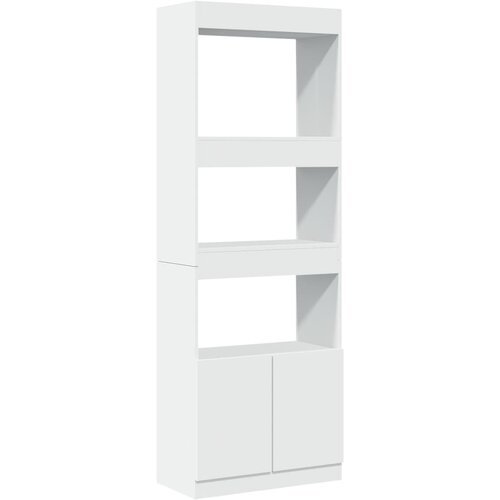 Maison Chic Visoka omara - Komoda - Predalnik bela 63x33x180 cm inženirski les, (21720061) Cene