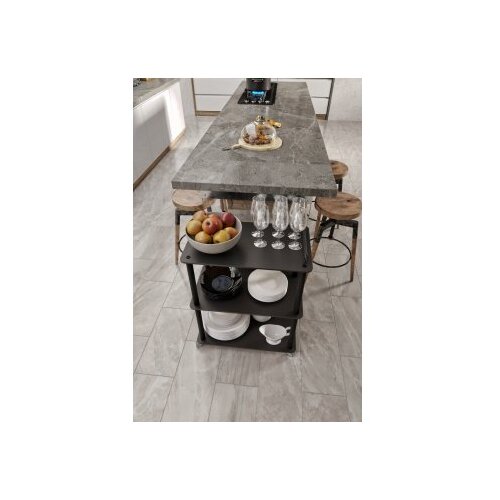 Hanah home Dinner Trolley Black Cene