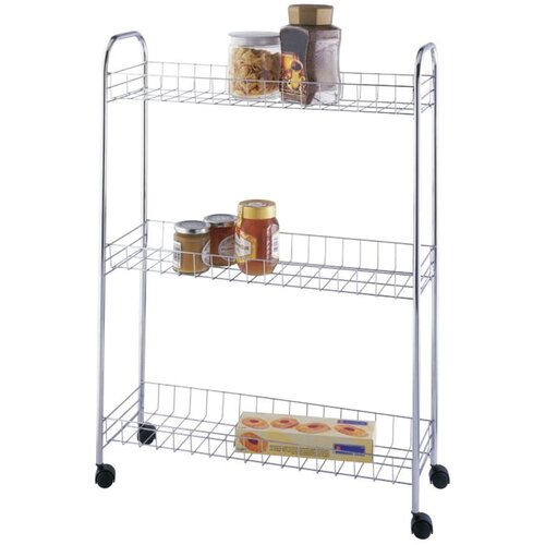 Maximex Metalna mobilna polica 57x80 cm - Slike