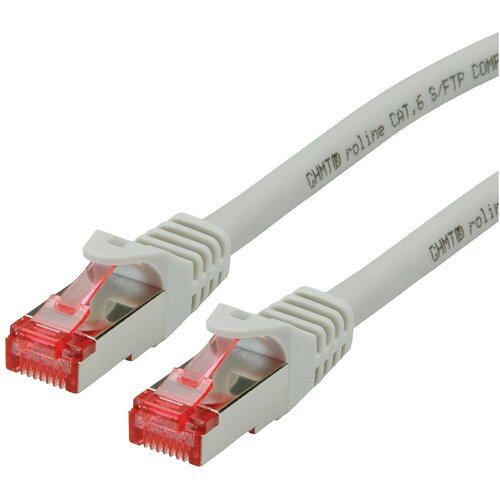 Roline 21.15.2602 RJ45 omrežni kabel\, patch kabel cat 6 s/ftp 2.00 m siva 1 kos, (20419964) Cene