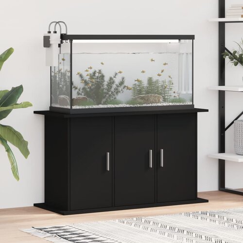 VidaXL Stalak za akvarij crni 101 x 41 x 58 cm od konstruiranog drva Slike