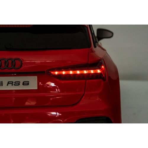 Lean Toys Akumulatorsko vozilo Audi RS6 rdeča12V Slike