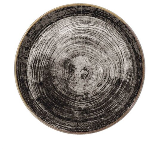 Saturnia black round pizza tanjir 31cm Slike