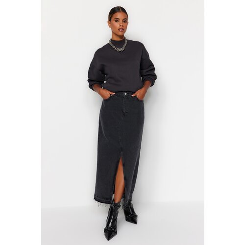 Trendyol Skirt - Black - Maxi Slike