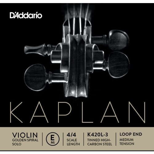 D&amp;#039;Addario K420L-3 KAPLAN GSS E žica za violinu MEDIUM Slike