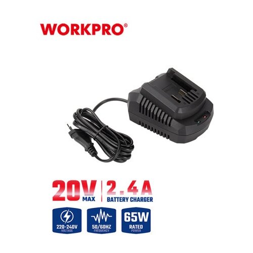 WorkPro wp396000 Punjač baterija 2,4A (20V) ( WP396000 ) Cene