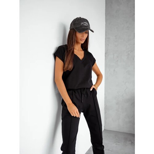Resti Women&amp;#039;s cotton casual set with short sleeves Slike