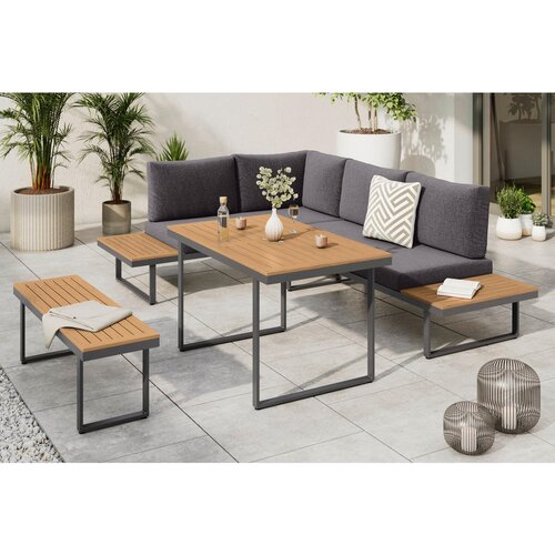 Ambia Garden LOUNGE GARNITURA tkanina aluminij, jeklo Cene