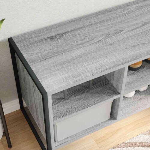  Ormar za cipele Siva Sonoma 60 x 35 x 44 cm Konstruirano drvo Slike