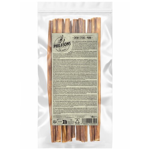 Phil & Sons žvečilne palčke iz svinjskih črev - Varčno pakiranje: 3 x 60 g Cene