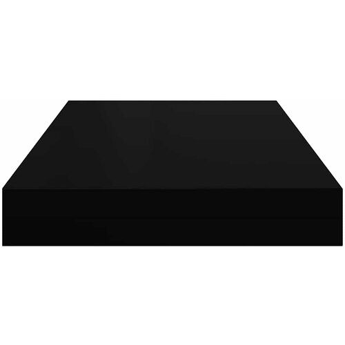  Plutajuće zidne police 4 kom crne 40 x 23 x 3,8 cm MDF Slike