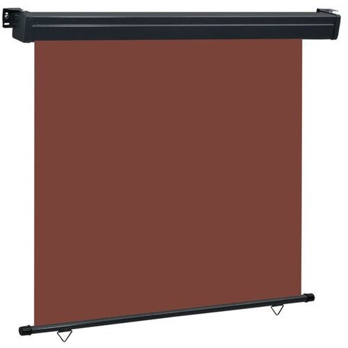 VidaXL Balkonska bočna tenda 170 x 250 cm smeđa Slike