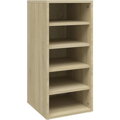 Maison Chic Omarica za obutev - Kopa za čevlje sonoma hrast 31,5x35x70 cm iverna plo&amp;scaron;ča, (21778203) Slike