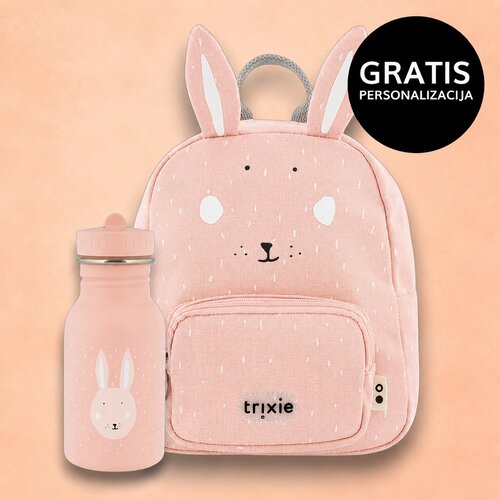 Trixie dječji ruksak small + bočica 350 ml mrs. rabbit Cijene