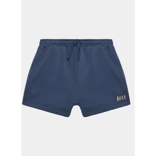 Roxy Športne kratke hlače Happiness ERGFB03290 Mornarsko modra Regular Fit