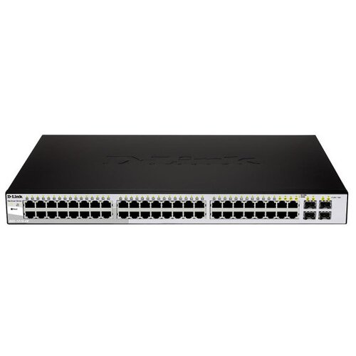 D-link Stikalo 44x1000Mbps + 4xGigabit kombinirana SFP upravljana omara, DGS-1210-48/E Cene