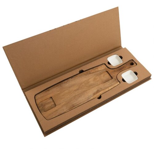  DASKA ZA REZANJE PLUS 2 KERAMIČKE POSUDE TAKAOKA VANILLA SEASON H2500100AJ3 Slike