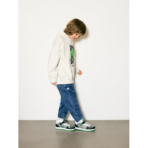 Reserved Jogger traperice - plavo Cene