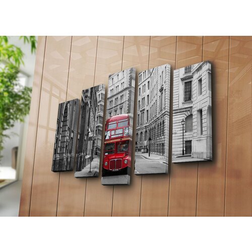 Wallity slika 5PATK-76, 70 x 105 cm, 5 delova Cene