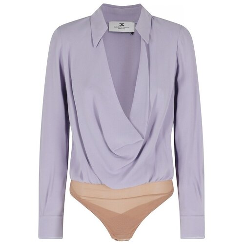 Elisabetta Franchi Topi &amp;amp; Bluze CB00261E2 Rožnata Slike