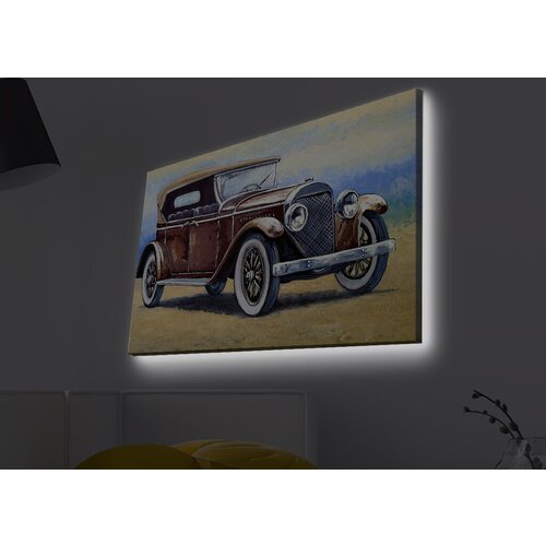 Wallity Slika sa LED osvetljenjem 4570MDACT-010, 45x70 cm Cene