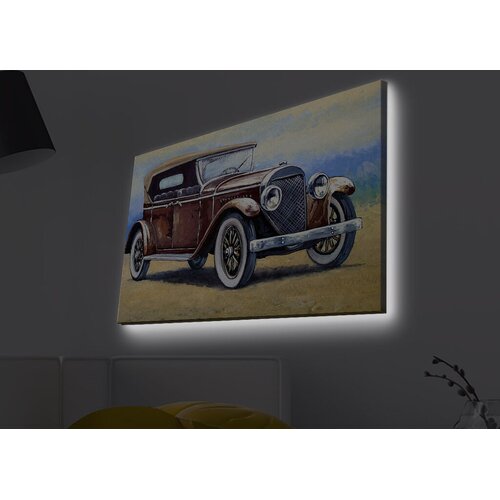 Wallity Zidna slika sa LED osvetljenjem 4570MDACT-010, 45x70 cm Cene
