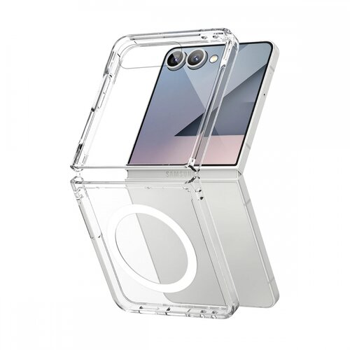  Maska za Samsung Galaxy Z Flip 7 Magsafe transparent Slike