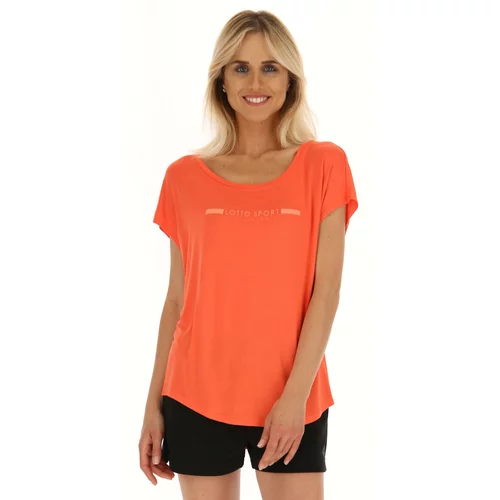 Lotto DINAMICO W VI TEE 1/2 Ženska majica kratkih rukava, narančasta, veličina