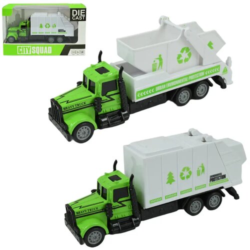 Magic Toys City Squad: Smetarski tovornjak s pogonom na vztrajnik, v dveh različicah 1 kos Cene
