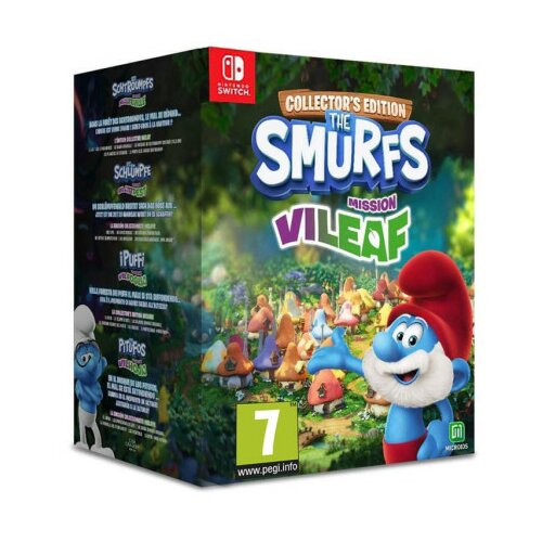 Switch the smurfs: mission vileaf - collectors edition ( 042747 ) Cene