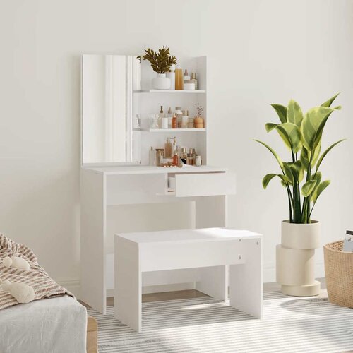  Set toaletnog stolića bijeli 74,5 x 40 x 141 cm Cijene