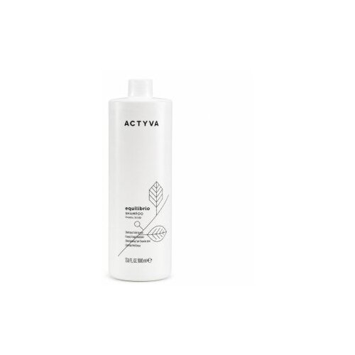 Kemon Actyva Equilibrio Greasy Scalp Shampoo &amp;scaron;ampon za či&amp;scaron;čenje za hitro mastne lase 1000 ml Slike