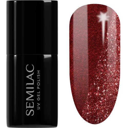 Semilac UV Hybrid Day and Night gel lak za nohte z uporabo UV/LED lučke odtenek 396 Flash And Blush 7 ml Cene