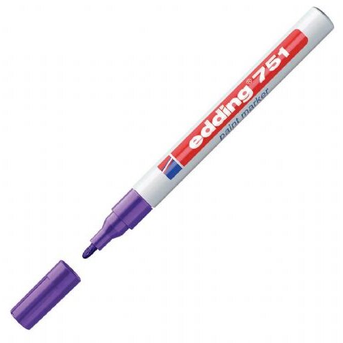 Edding Marker z lakom E-751, 1-2 mm, vijoličen 10 KOS Cene