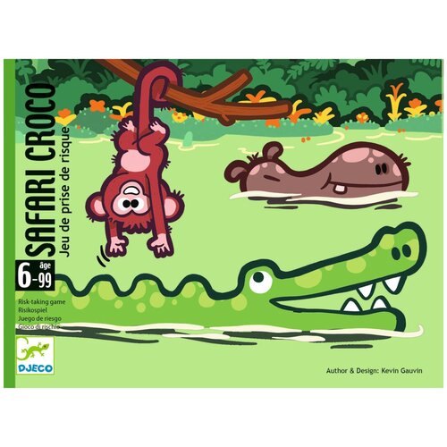 Djeco igra s kartami Safari croco Slike